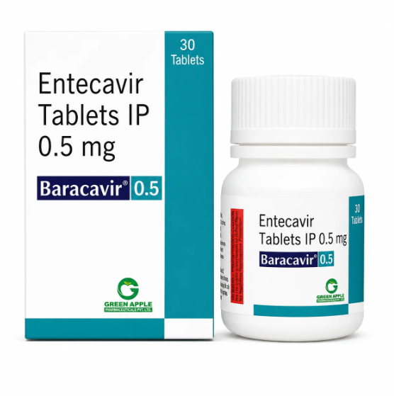 Baracavir 0.5 (Энтекавир 0.5 мг)