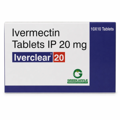 Iverclear 20 (Ивермектин 20 мг)