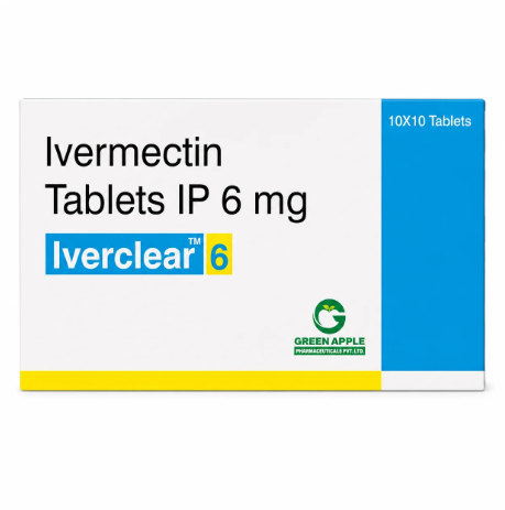Iverclear 6 (Ивермектин 6 мг)