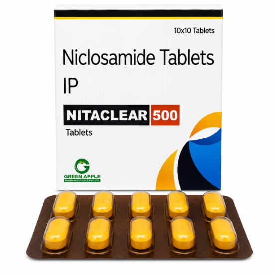 Nitaclear 500 (Никлозамид 500 мг)