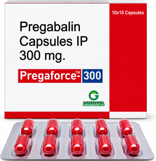 Pregaforce 300 (Прегабалин 300 мг)
