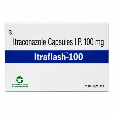 Itraflash 100 (Итраконазол 100 мг)