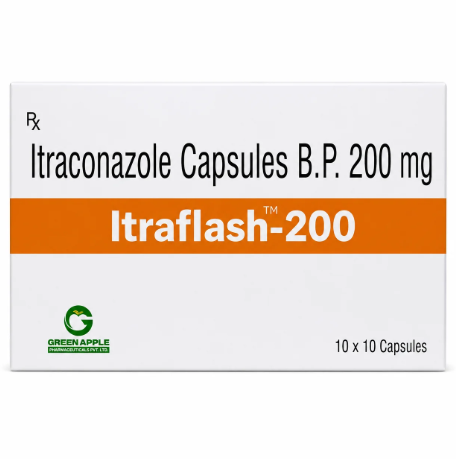 Itraflash 200 (Итраконазол 200 мг)