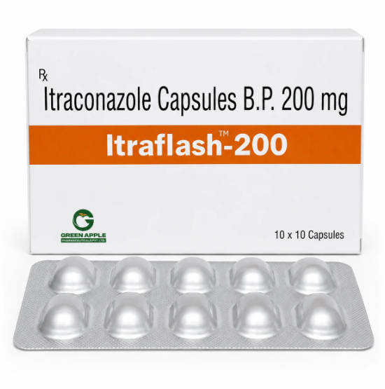 Itraflash 200 (Итраконазол 200 мг)